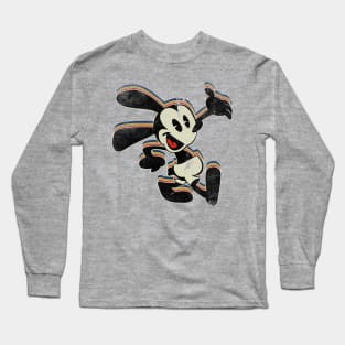 Oswald The Lucky Rabbit  Retro Long Sleeve T-Shirt